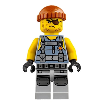LEGO Minifigure - Shark Army Thug - Tank Top, Large Knee Plates, The LEGO NINJAGO Movie (2017) [NINJAGO]