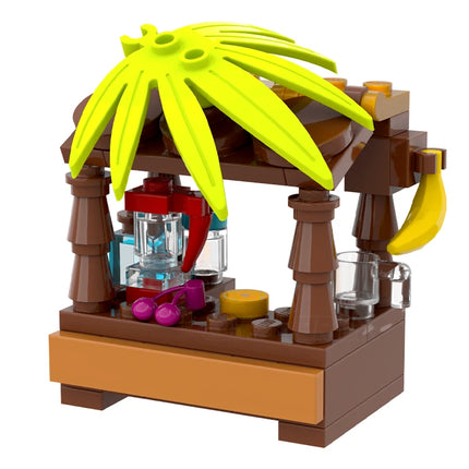 LEGO "Brick-a-Tiki Bar" - Beach Drinks Hut [MiniMOC]