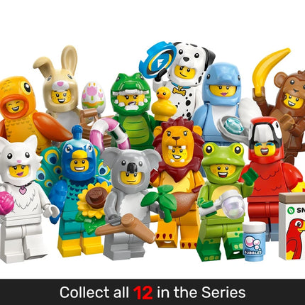 LEGO Collectable Minifigures - Dolphin Costume Fan (9 of 12) [Series 28] Animal Series