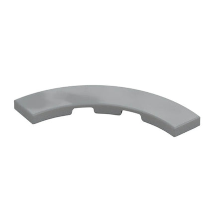 LEGO Tile, Round Corner 4 x 4 Macaroni, Light Grey [27507] 6163989