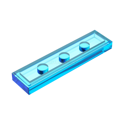 LEGO Tile 1 x 4, Trans-Light Blue [2431] 6510178