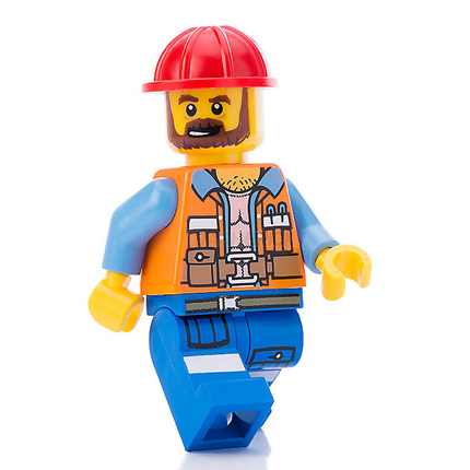 LEGO Minifigure - Frank the Foreman [The LEGO Movie]