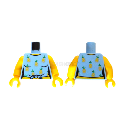 LEGO Minifigure Part - Torso Tank Top, Pineapples Print [973c01h01pr6584] 6440839