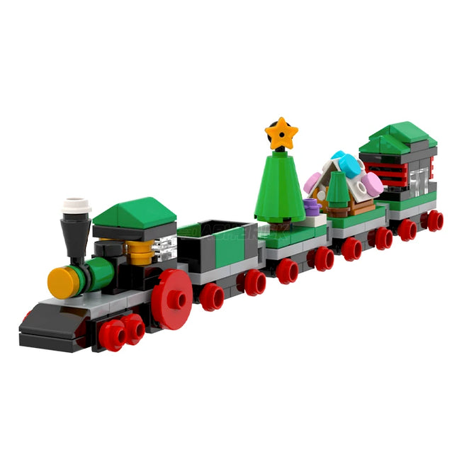 LEGO "Dashbrick Express" - Christmas Themed Train - All 5  [MiniMOC] SAVE 10%
