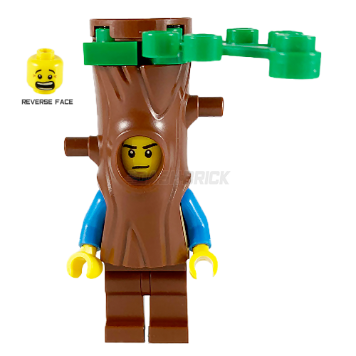 LEGO Minifigure - Nature Photographer, Tree Disguise Guy [CITY]
