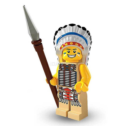 LEGO Collectable Minifigures - Tribal Chief (3 of 16) [Series 3]