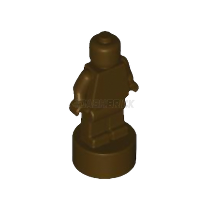 LEGO Minifigure Accessory - Trophy / Statuette, Chocolate, Dark Brown [90398]