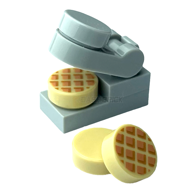 LEGO "Waffle Maker" - Waffles, Cooker/Press [MiniMOC]