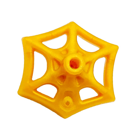 LEGO Minifigure Accessory - Weapon Web Effect, Small with Short Bar, Spider-Man, Pearl Gold [36083d]