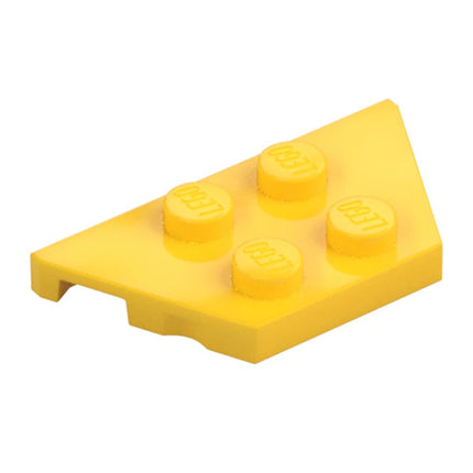 LEGO Wedge, Plate 2 x 4, Yellow [51739] 4260192