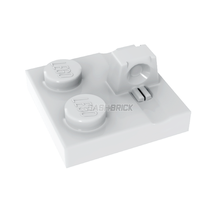 LEGO Hinge Plate 2 x 2 Locking with 1 Finger on Top, White [92582] 6265740