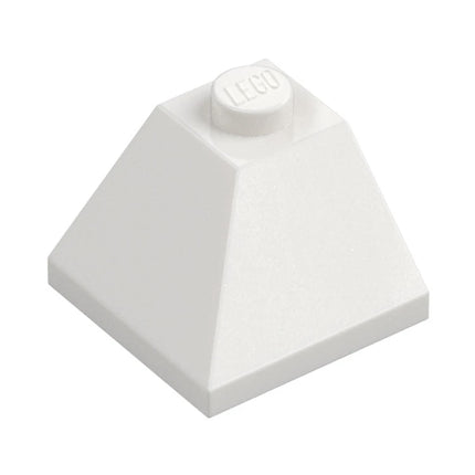 LEGO Slope 45 2 x 2 Double Convex Corner, White [3045] 4233370