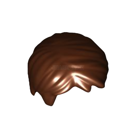 LEGO Minifigure Part - Hair Short Tousled with Side Part, Reddish Brown [62810] 6227107