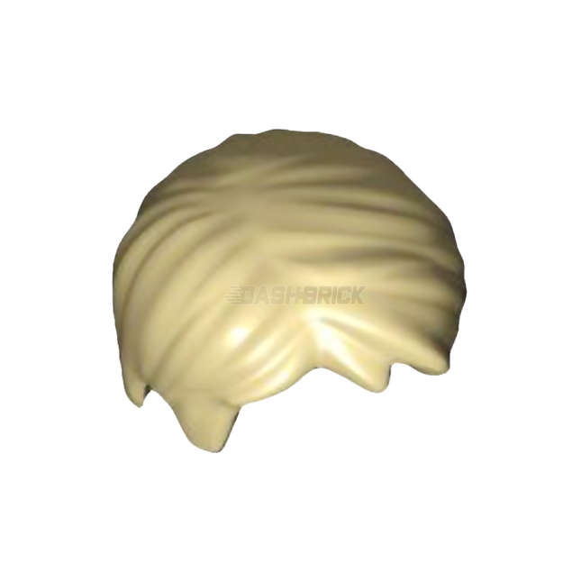 LEGO Minifigure Part - Hair Short Tousled with Side Part, Tan [62810] 6370982