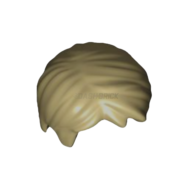 LEGO Minifigure Part - Hair Short Tousled with Side Part, Dark Tan [62810] 6417265