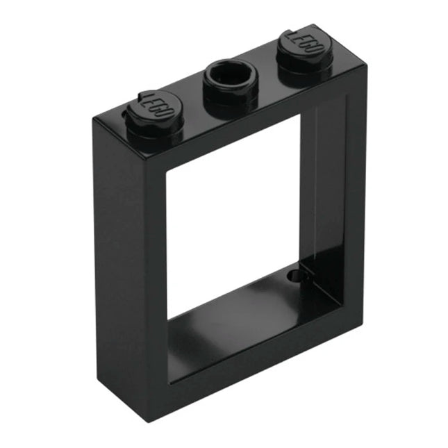 LEGO Window 1 x 3 x 3 Flat Front, Black [51239] 6424625