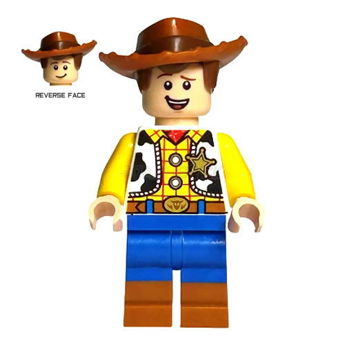 LEGO Minifigure - Woody, Toy Story, Open Mouth Smile [DISNEY]