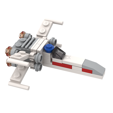 LEGO "X-Wing" - Star Wars™ Rebel Alliance Starfighter, Micro [MiniMOC]