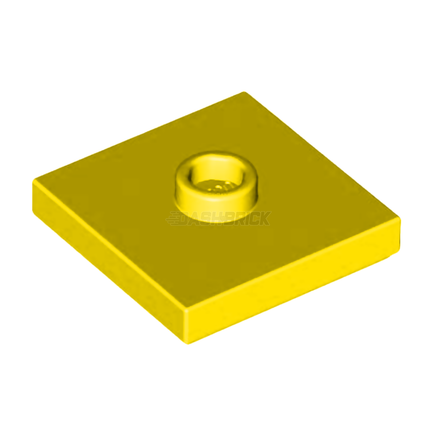 LEGO Plate, Modified 2 x 2, 1 Stud in Center, Yellow [87580] 6126050