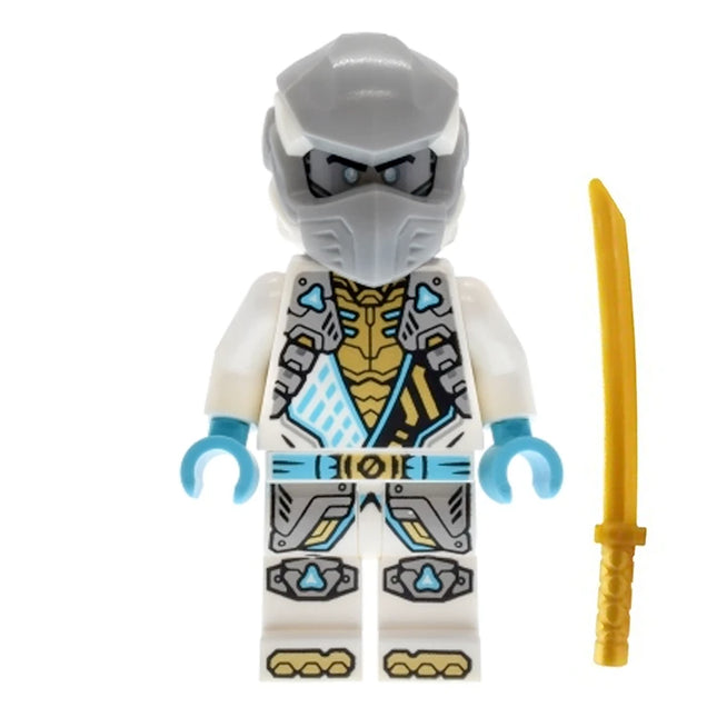 LEGO Minifigure - Zane - Dragons Rising, Tunic with Shoulder Armor, Head Wrap (2025) [NINJAGO]