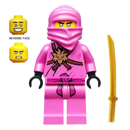 LEGO Minifigure - Zane - Avatar Pink Zane, Prime Empire (2020) [NINJAGO]