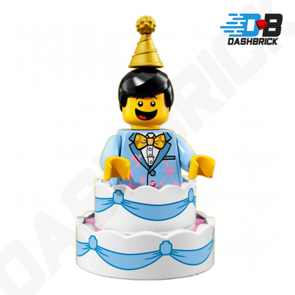 LEGO Collectable Minifigures - Birthday Cake Guy (10 of 17) [Series 18]