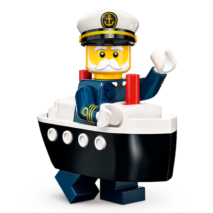 LEGO Collectable Minifigures - Ferry Captain (10 of 12) [Series 23] (SEALED PACK)