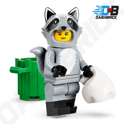 LEGO Collectable Minifigures - Raccoon Costume Fan (10 of 12) [Series 22]