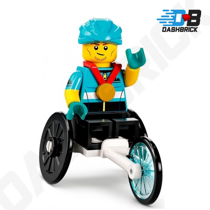 LEGO Collectable Minifigures - Wheelchair Racer (12 of 12) [Series 22]