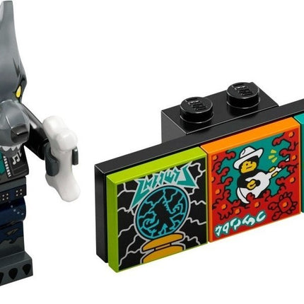 LEGO Collectable Minifigures - Werewolf Drummer (12 or 12) [Vidiyo Bandmates Series 1]