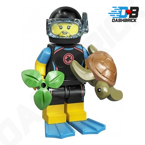 LEGO Collectable Minifigures - Sea Rescuer (12 of 16) [Series 20]