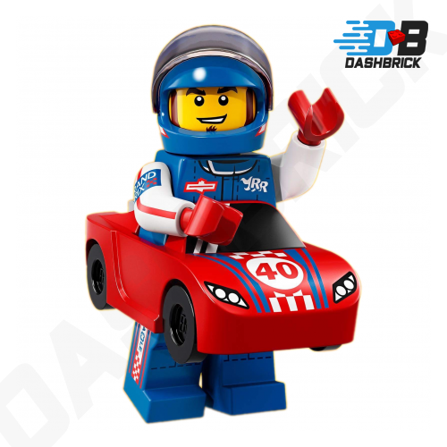 LEGO Collectable Minifigures - Race Car Guy (13 of 17) [Series 18]