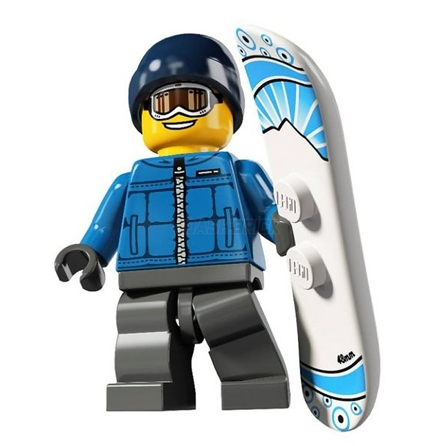 LEGO Collectable Minifigures - Snowboarder Guy (16 of 16) [Series 5]