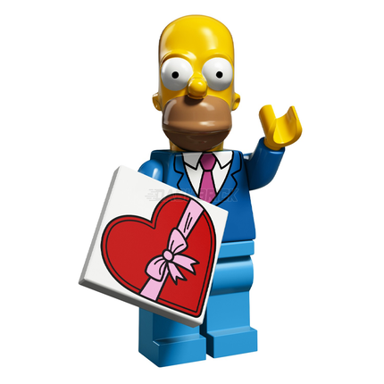 LEGO Collectable Minifigures - Date Night Homer (1 of 16) [The Simpsons, Series 2]