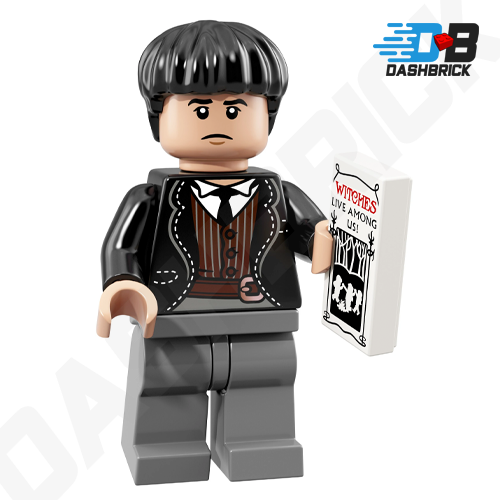 LEGO Minifigure - Credence Barebone, Harry Potter - Series 1, (21 of 22)