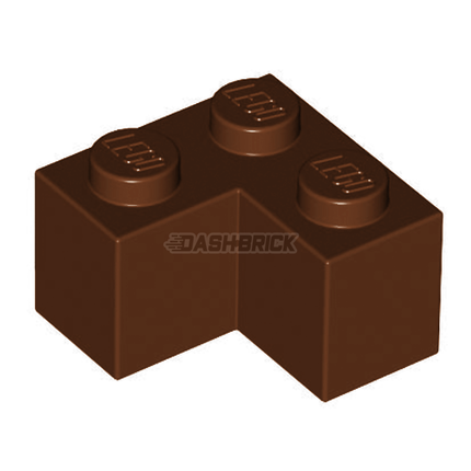 LEGO Brick 2 x 2 Corner, Reddish Brown [2357]