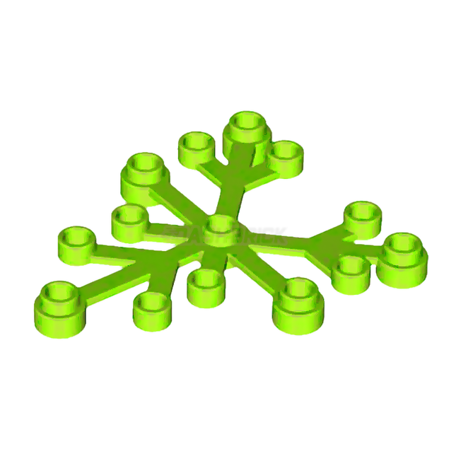 LEGO Plant Leaves 6 x 5, Lime Green [2417]