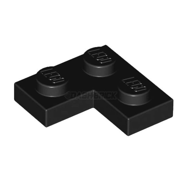 LEGO Plate 2 x 2 Corner, Black [2420]