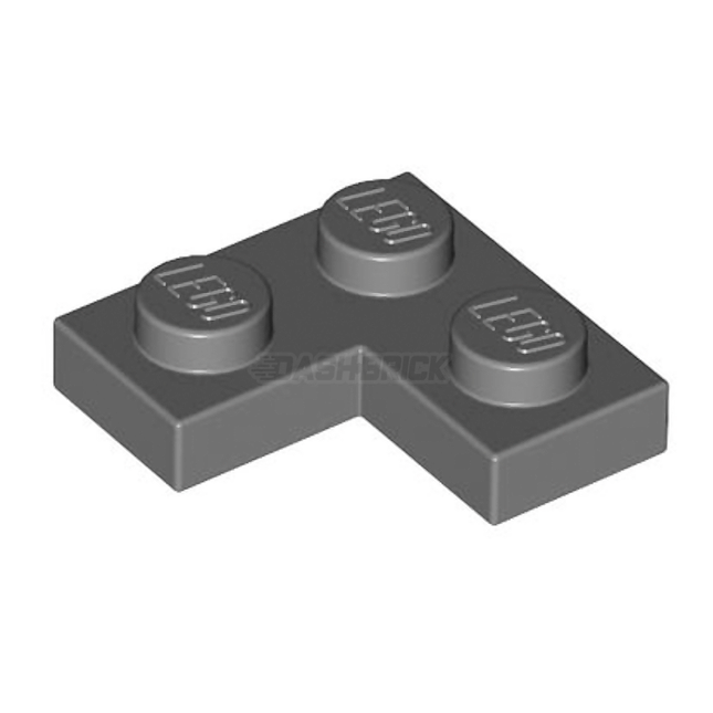 LEGO Plate 2 x 2 Corner, Dark Grey [2420]