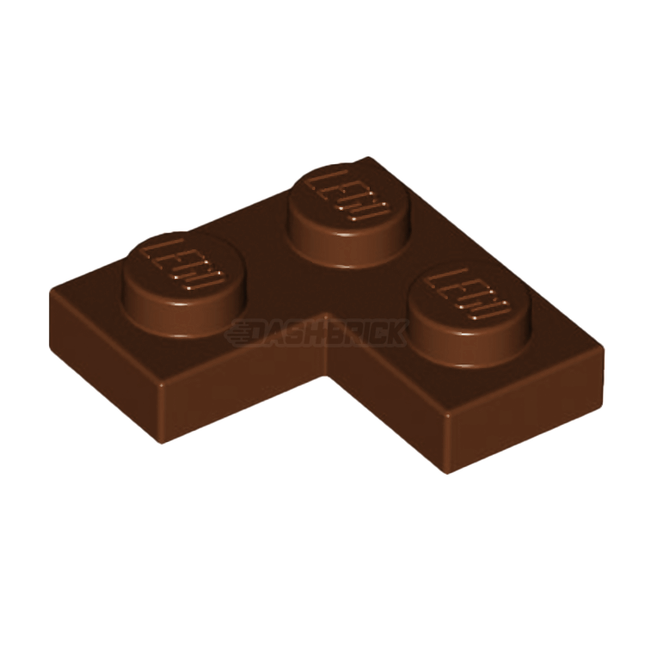 LEGO Plate 2 x 2 Corner, Reddish Brown [2420]