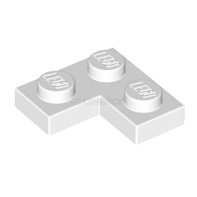LEGO Plate 2 x 2 Corner, White [2420]