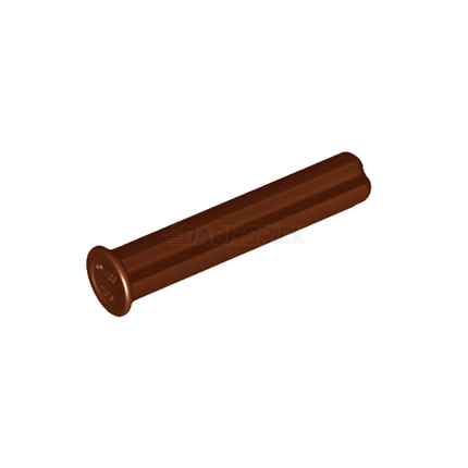 LEGO Technic, Axle 3L with Stop, Reddish Brown [24316]