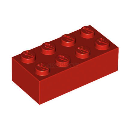 LEGO Brick 2 x 4, Red [3001]