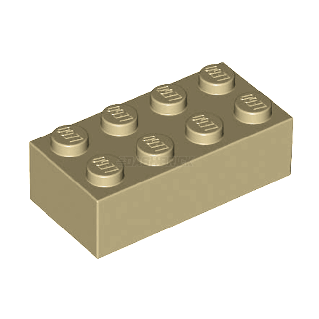 LEGO Brick 2 x 4, Tan [3001]