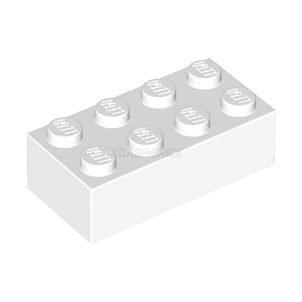 LEGO Brick 2 x 4, White [3001]