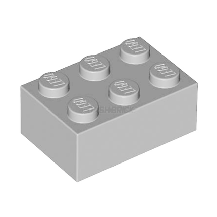 LEGO Brick 2 x 3, Light Grey [3002] 4211386