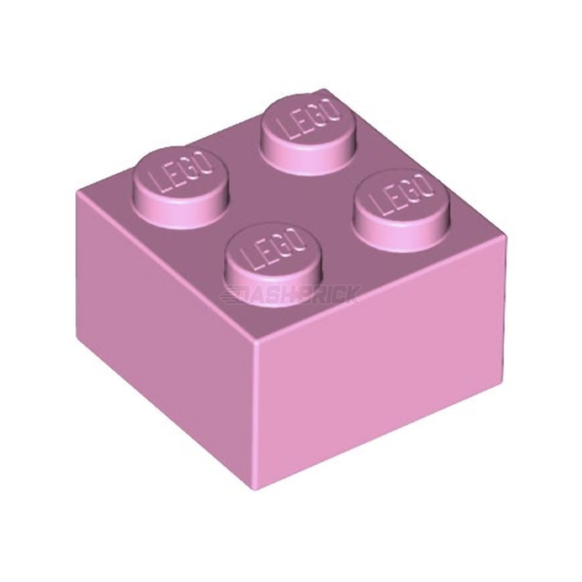 LEGO Brick 2 x 2, Bright Pink [3003]