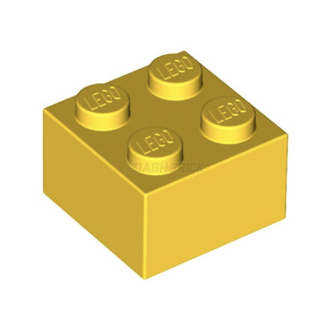 LEGO Brick 2 x 2, Yellow [3003]