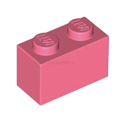 LEGO Brick 1 x 2, Coral [3004]