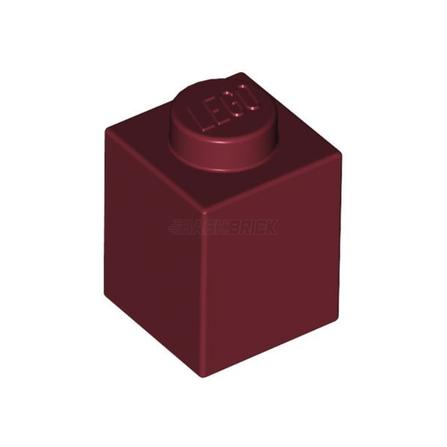 LEGO Brick 1 x 1, Dark Red [3005]